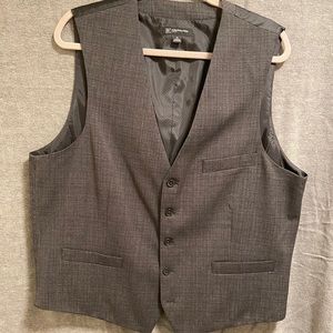 Inc Waistcoat Vest Gray - XL